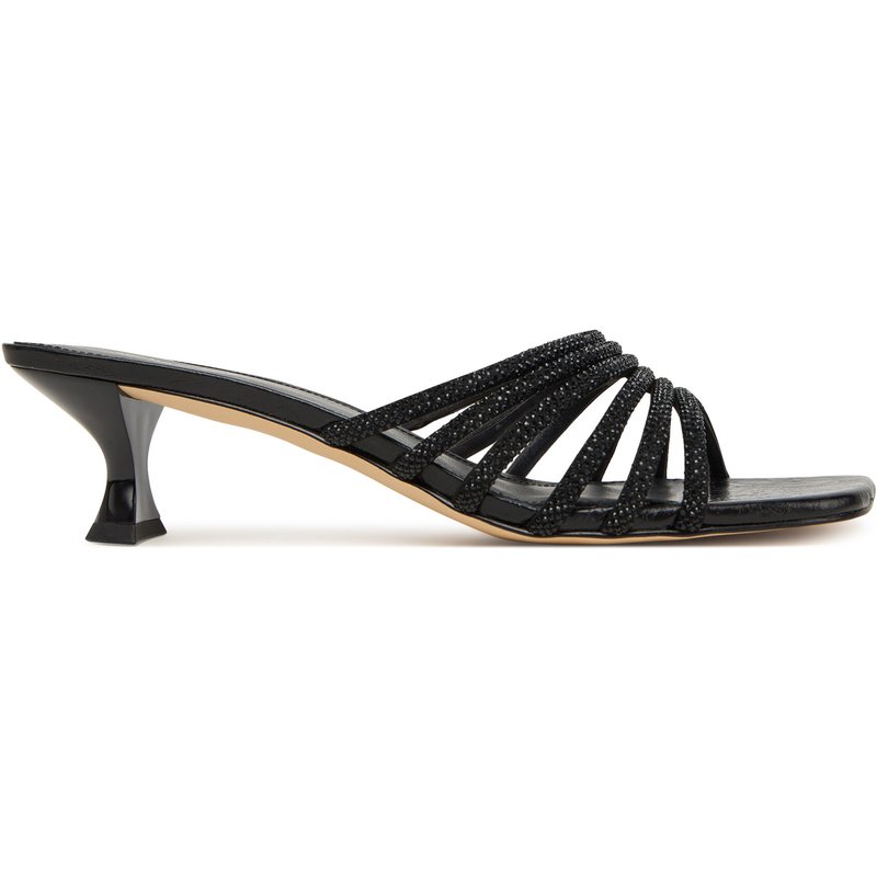Pantoletten MICHAEL Michael Kors Haisley 40T5HSMS1S Schwarz