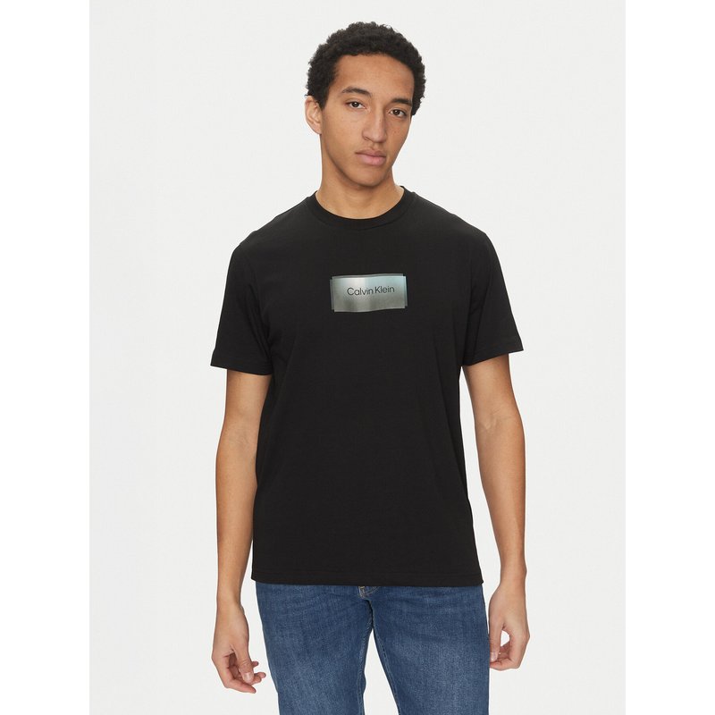 Calvin Klein T-Shirt K10K114174 Schwarz Regular Fit