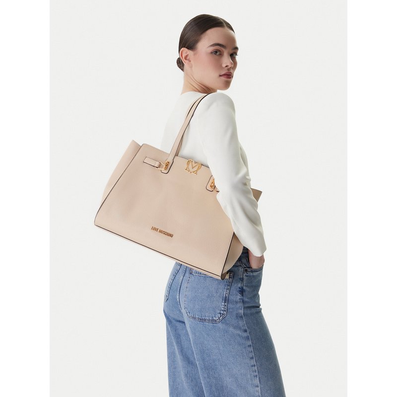 Handtasche LOVE MOSCHINO JC4124PP1OLM0110 Écru