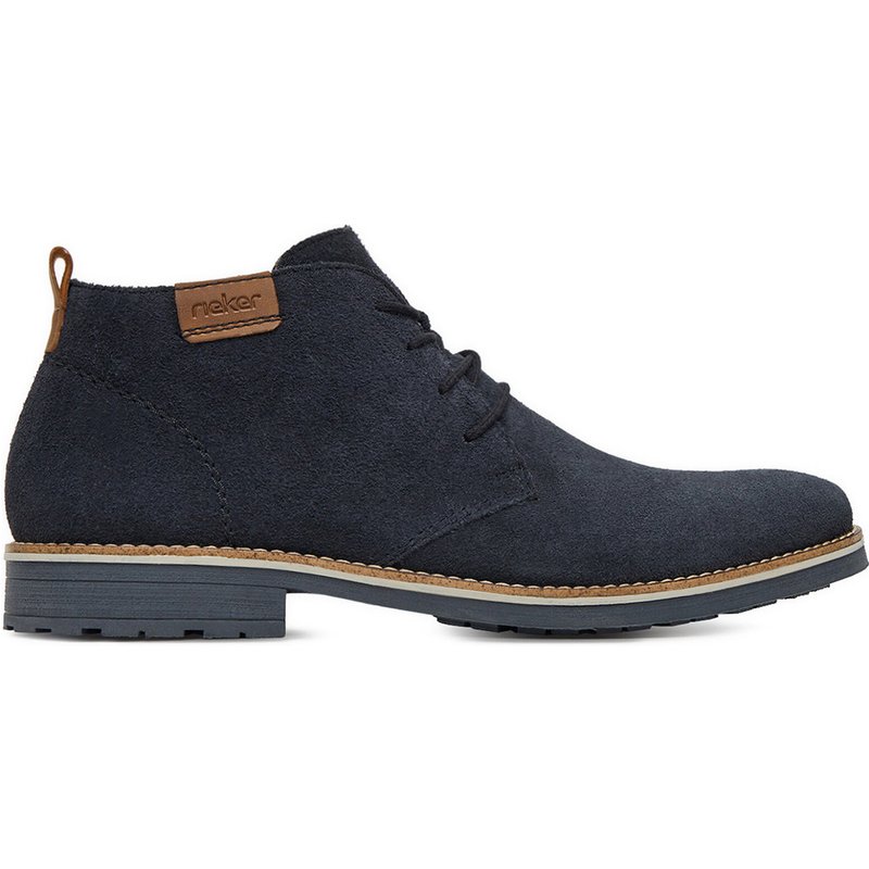 Schnürschuhe Rieker 33206-14 Dunkelblau