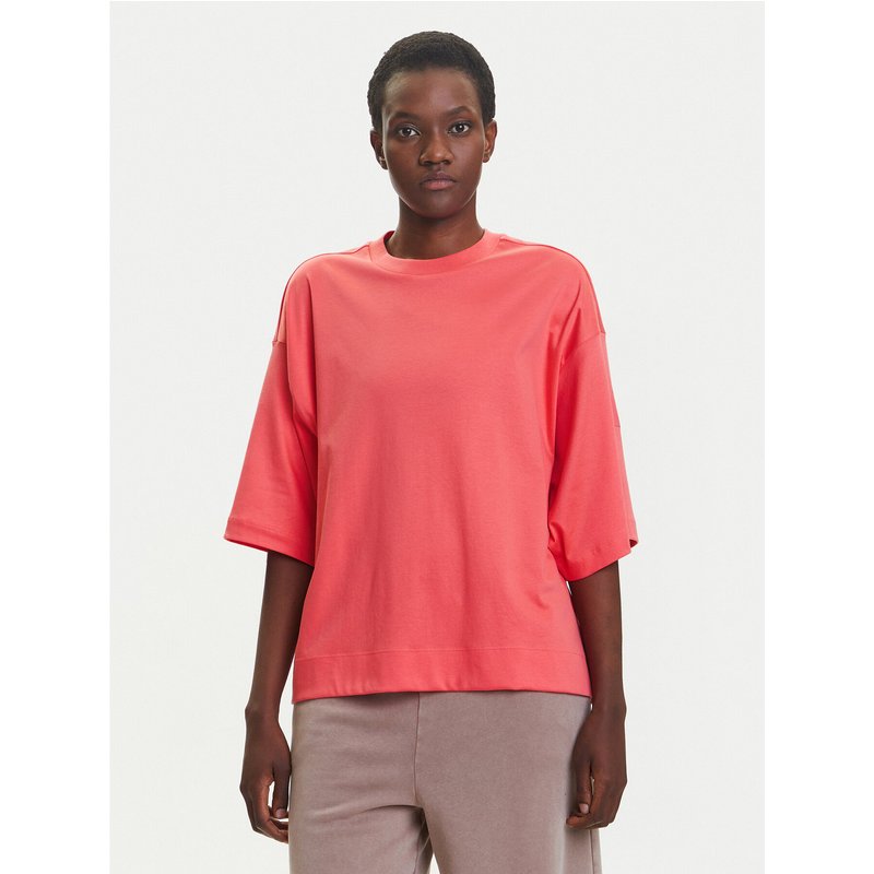 adidas T-Shirt ALL SZN Soft Lux KD9769 Korallenfarben Loose Fit