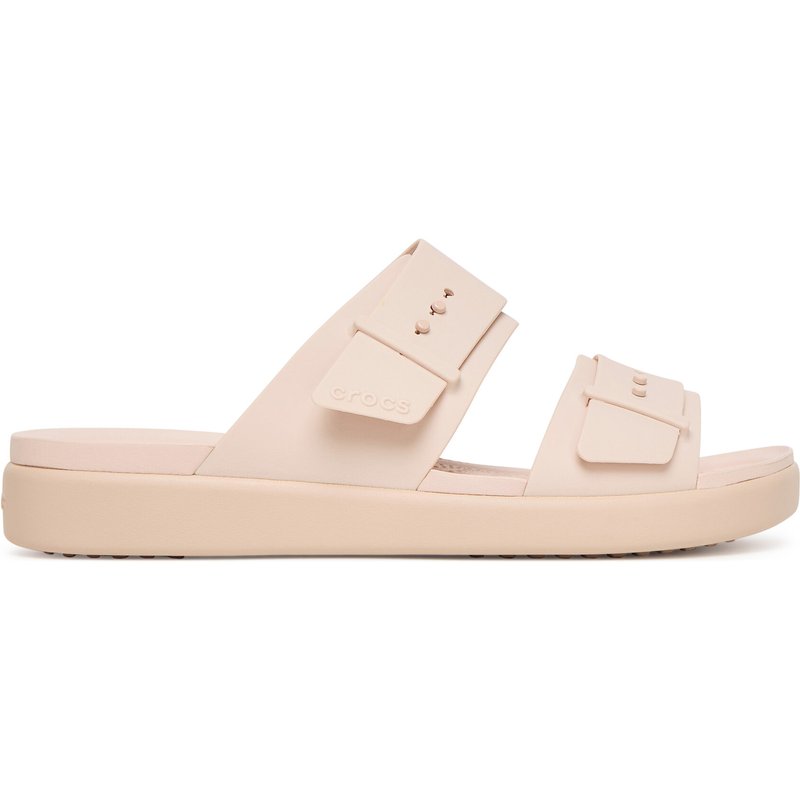 Pantoletten Crocs Brooklyn Buckle Low Low 211215 Rosa