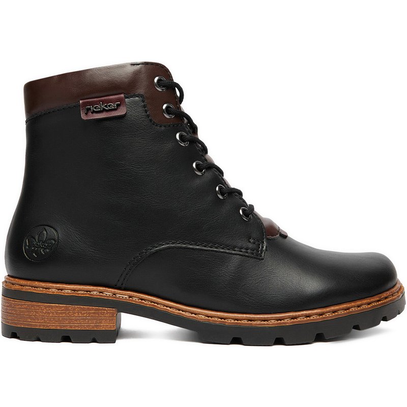 Schnürschuhe Rieker CEO-Z9340-00 Schwarz