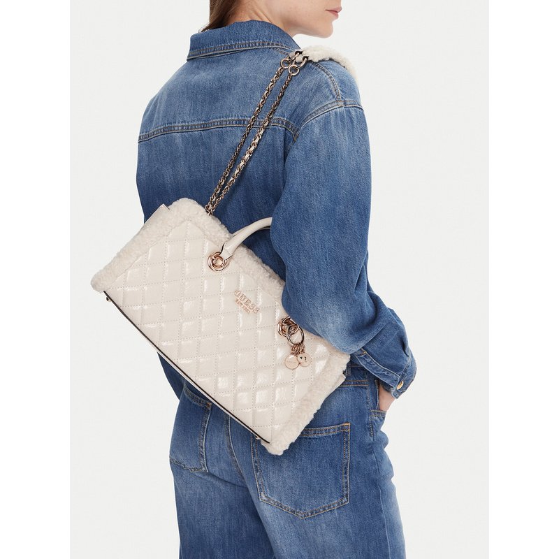 Handtasche Guess Cristi HWTG81 39090 Creme