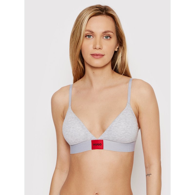 Hugo Bralette-BH Triangle Red Label 50469647 Grau