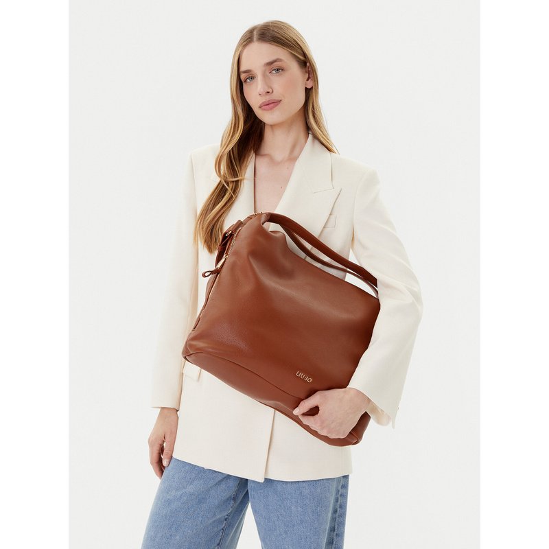 Handtasche Liu Jo Esc L Hobo AF5057 E0058 Braun