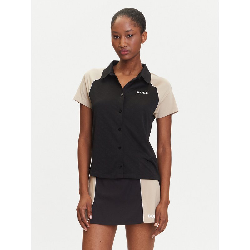 BOSS Poloshirt Ellici2 50544191 Schwarz Regular Fit