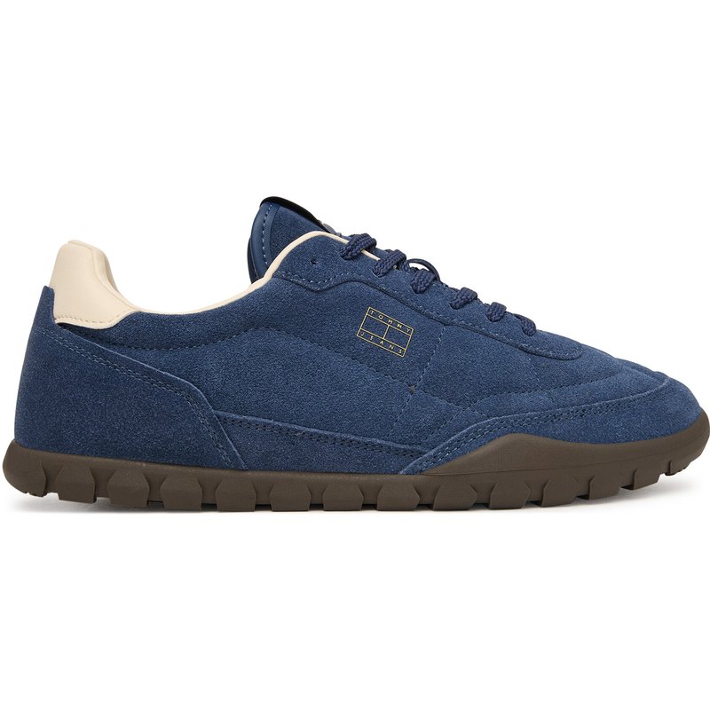 Sneakers Tommy Jeans Tommy Jeans Low Suede Runner EM0EM01800 Dunkelblau