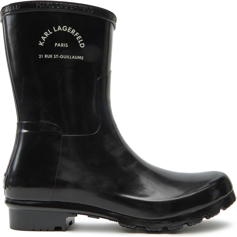 Gummistiefel KARL LAGERFELD KL47075S Schwarz