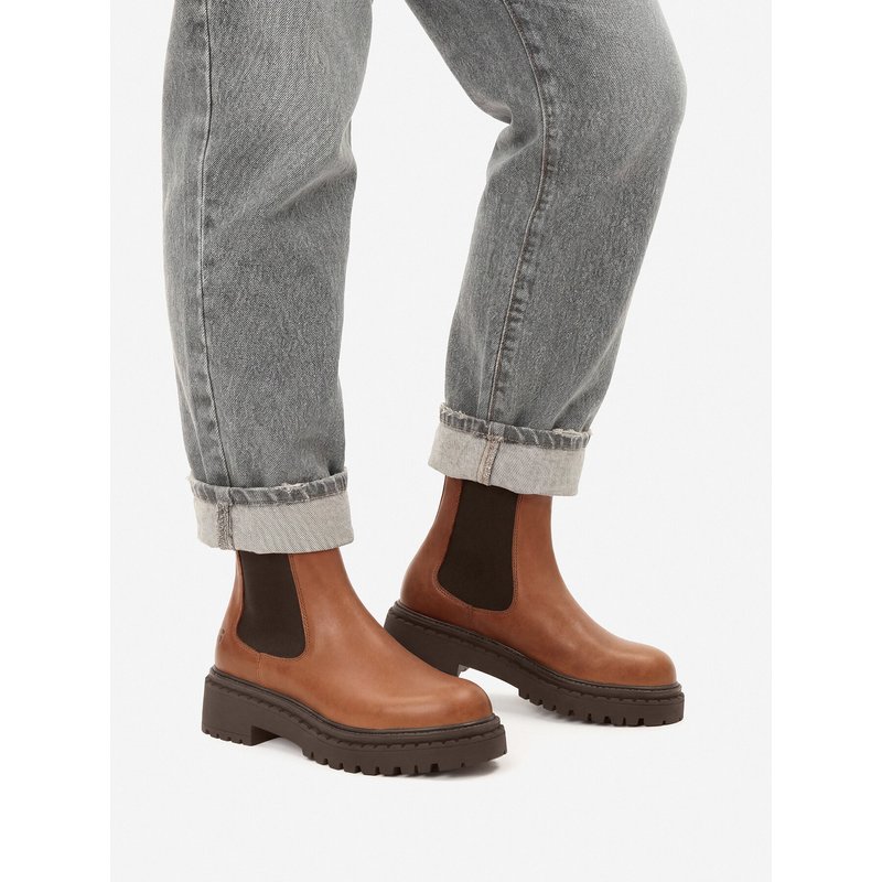 Klassische Stiefeletten G-STAR EO-DAMLA-25FW26 Braun