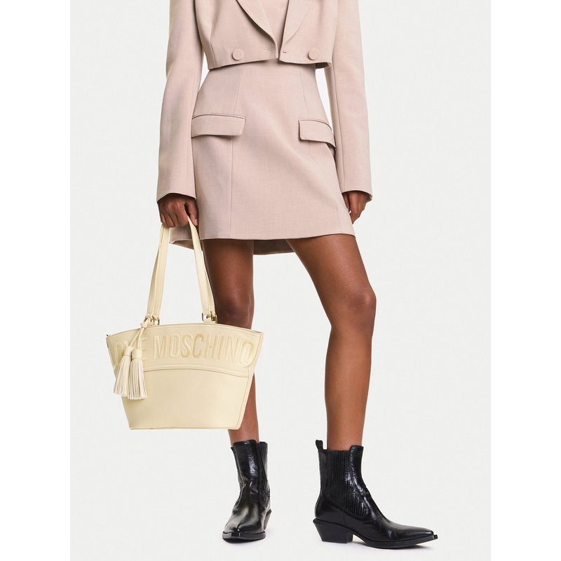 Handtasche LOVE MOSCHINO JC4285PP0MKJ0104 Creme