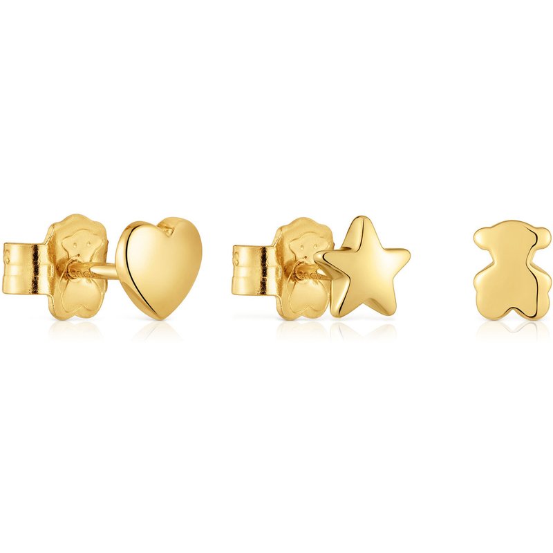Set Ohrringen TOUS Bold Motif 1004102700 Goldfarben