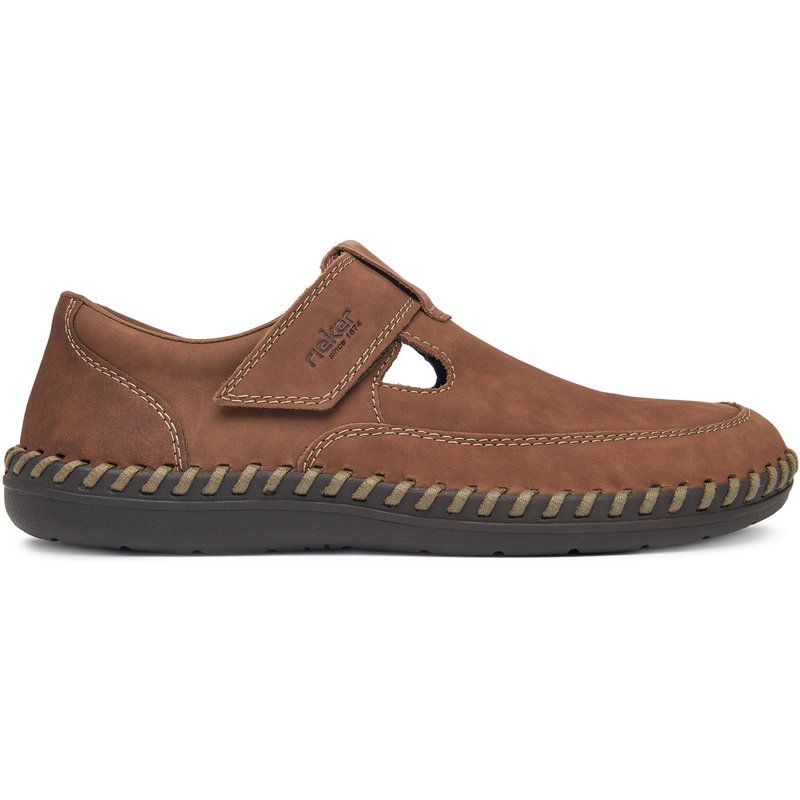 Halbschuhe Rieker B2452-24 Braun
