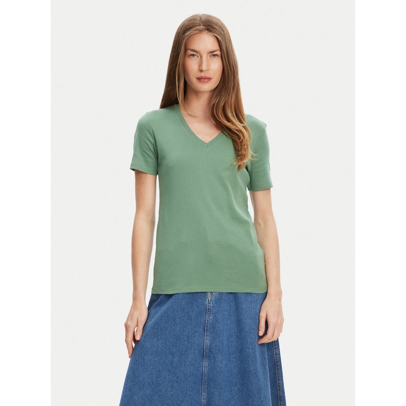 United Colors Of Benetton T-Shirt 3GA2E4230 Grün Regular Fit