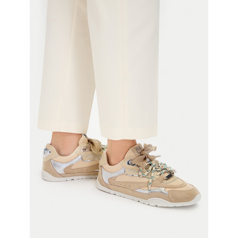 Sneakers PINKO Yulia 01 SS0185 P076 Beige