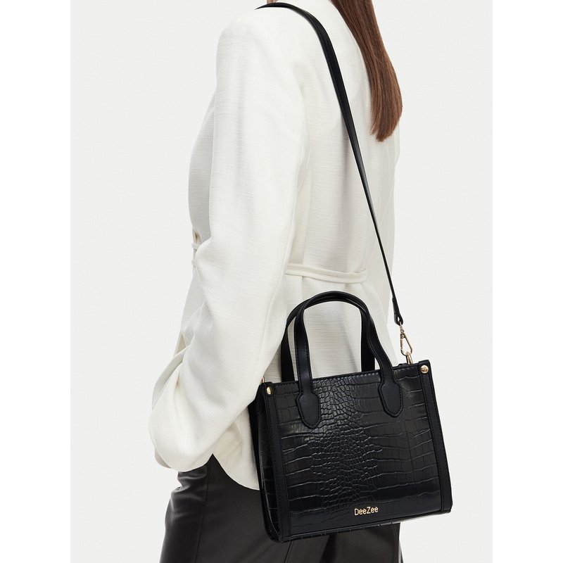 Handtasche DeeZee DZE-S-015-07 Schwarz