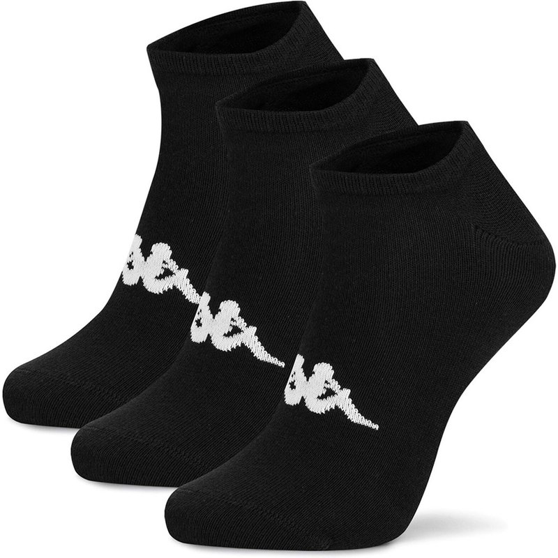 Kurze Socken Kappa Z4441 AW24 (3-PACK) Schwarz