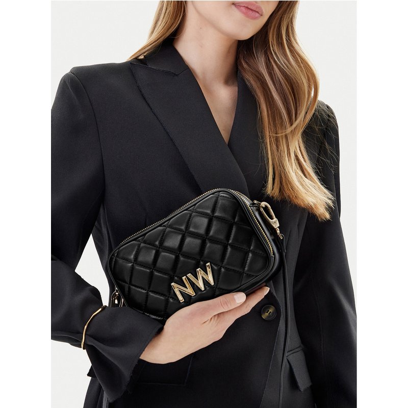 Handtasche Nine West CEO-Greenwich-Glam-LX7669 Schwarz