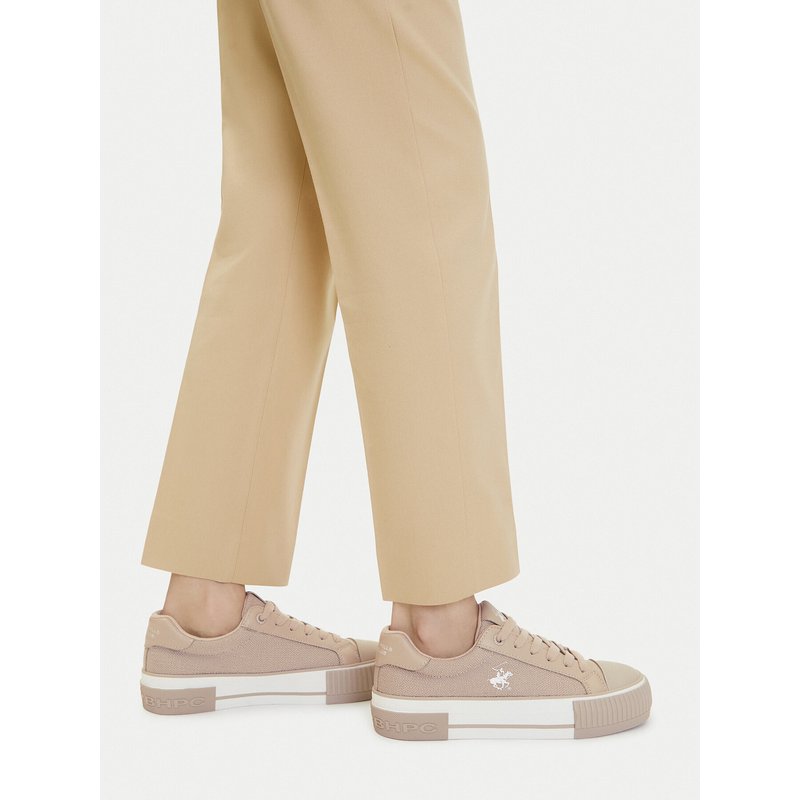 Sneakers aus Stoff Beverly Hills Polo Club CEO-BHPC064W Beige