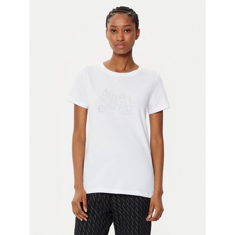 Armani Exchange T-Shirt XW000109 AF10359 U0002 Weiß Regular Fit