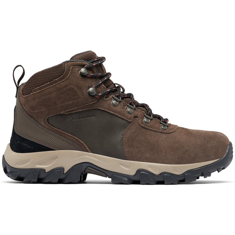 Trekkingschuhe Columbia Newton Ridge Plus II Suede Wp 1746411 Braun