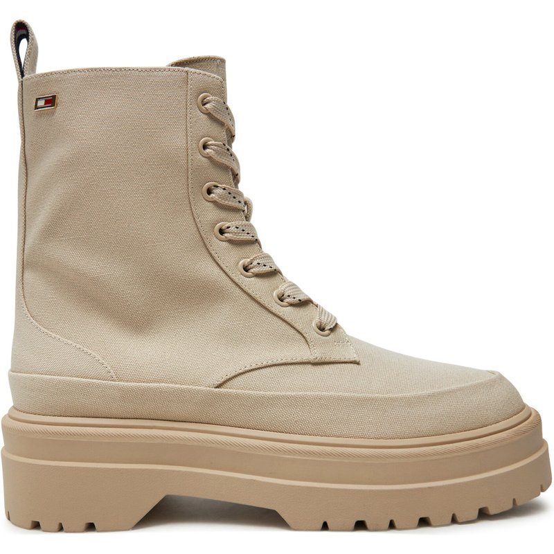 Schnürschuhe Tommy Hilfiger FW0FW08200 Beige