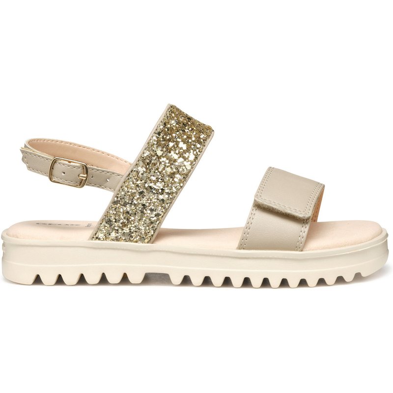 Sandalen Geox J Coralie Gir J556EA 0BCEW C0262 M Beige
