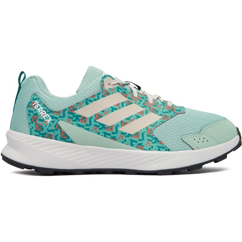 Trekkingschuhe adidas Minecraft Terrex Tracefinder Trail Running Shoes Junior KK1742 Hellgrün