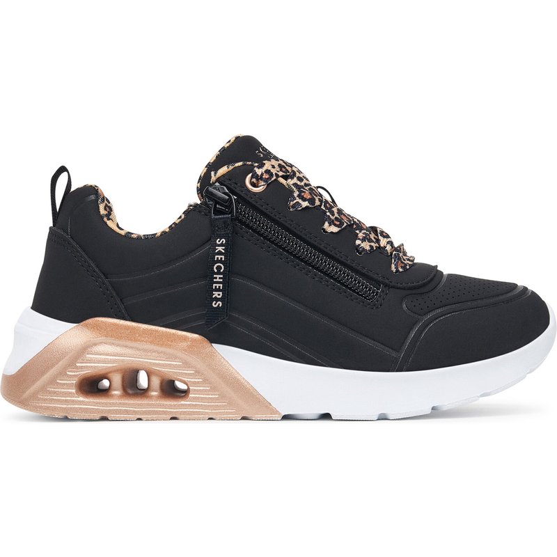 Sneakers Skechers UNO Lite 2.0 - Leopard Stride 310708L/BLK Schwarz