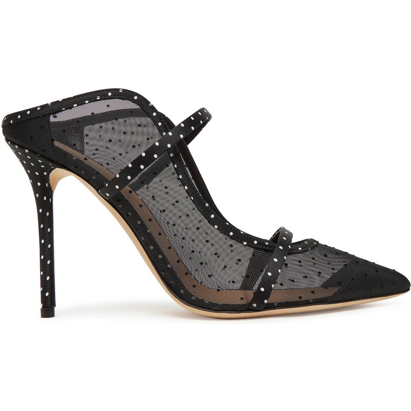 Pantoletten MALONE SOULIERS Maureen 100-351 Schwarz