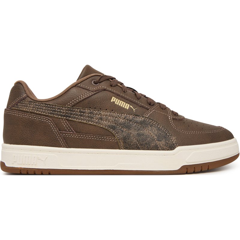 Sneakers Puma Puma Caven III Crafted Leather 407315 01 Braun