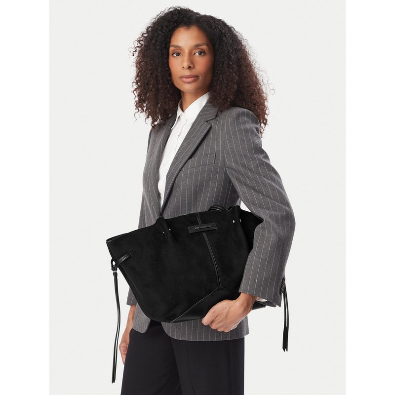 Handtasche KARL LAGERFELD B4W30359 Schwarz