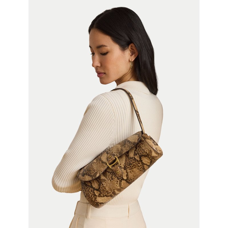 Handtasche LAUREN RALPH LAUREN 431P15622001 Braun