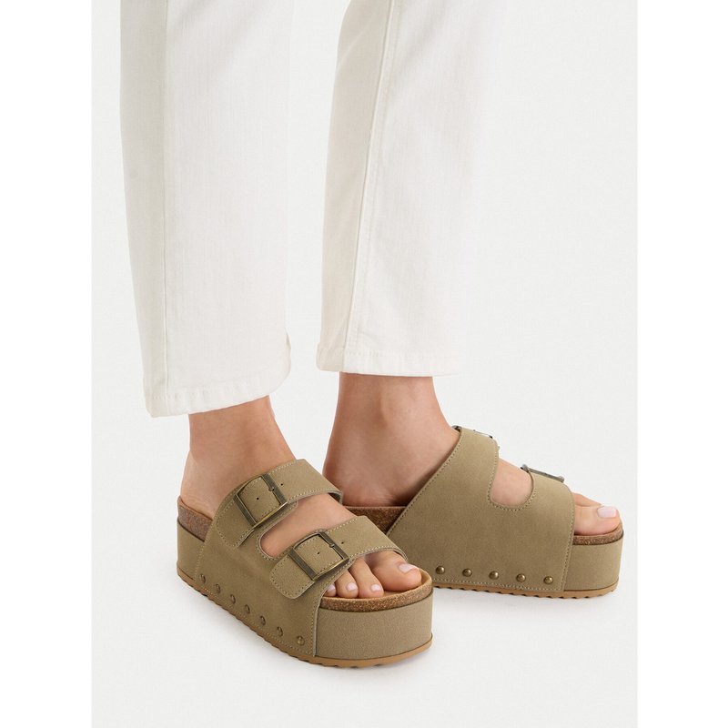 Pantoletten DeeZee CEO-WS069 Beige