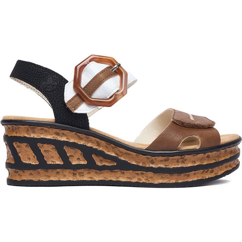 Sandalen Rieker CEO-68176-64 Braun
