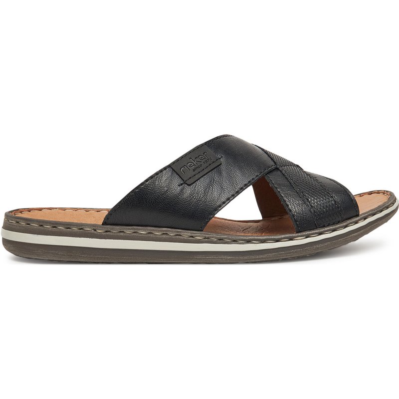 Pantoletten Rieker CEO-21082-00 Schwarz