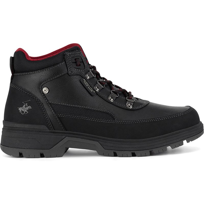Schnürschuhe Beverly Hills Polo Club 23AB508 Schwarz