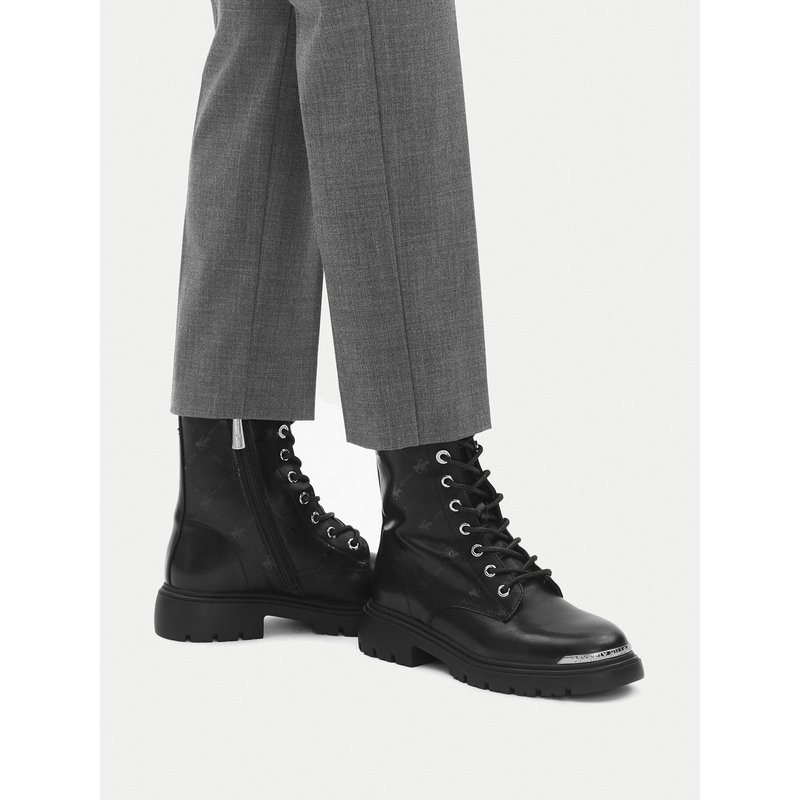 Schnürschuhe Beverly Hills Polo Club CEO-HY62382-1 Schwarz