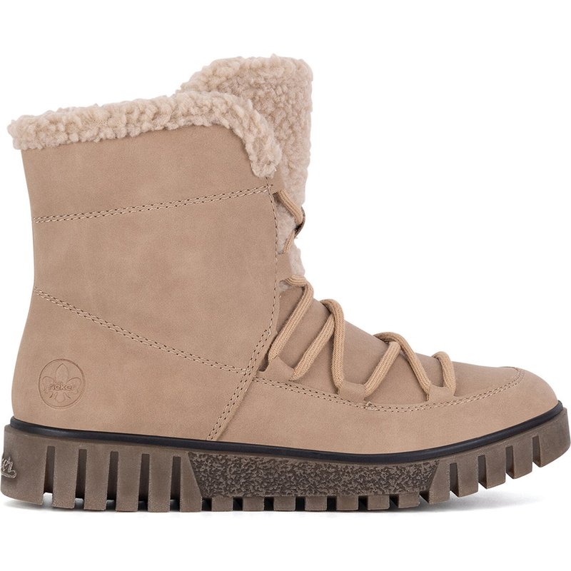 Schnürschuhe Rieker Y3408-20 Beige