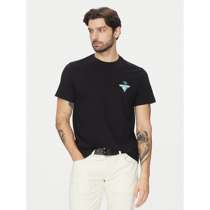 Guess Jeans T-Shirt M5GI55 K8FQ4 Schwarz Regular Fit
