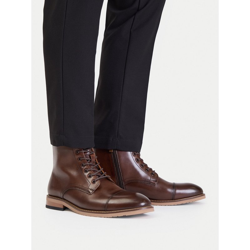 Schnürschuhe GINO ROSSI DANTE-06 124AM Braun