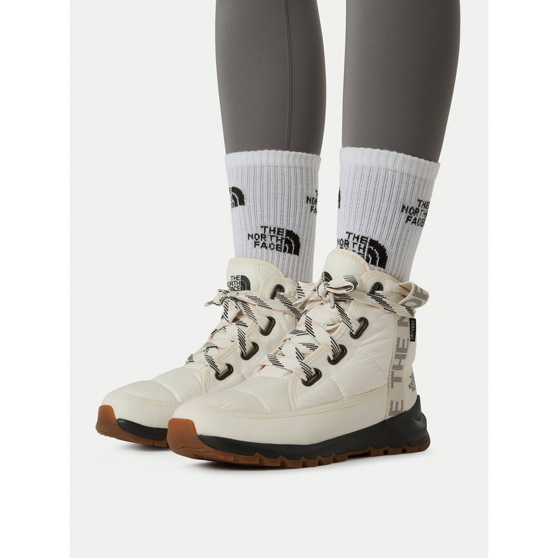 Schneeschuhe The North Face Thermoball Lace Up Luxe Wp NF0A817WQ4C1 Creme