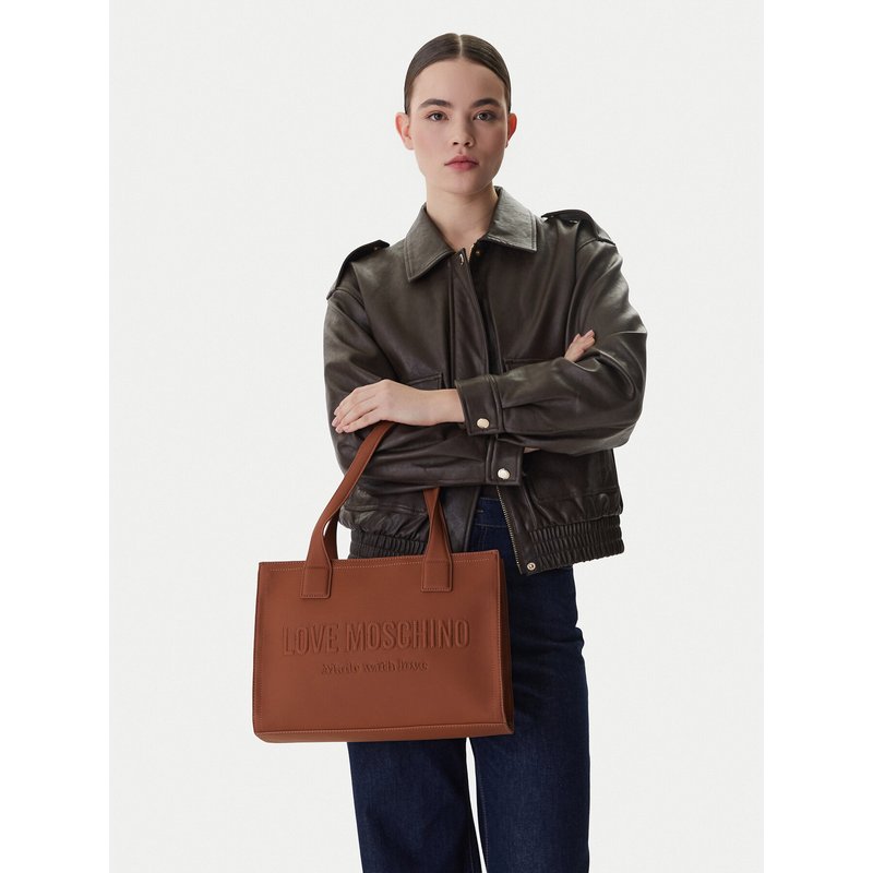 Handtasche LOVE MOSCHINO JC4045PP1OLE0200 Braun