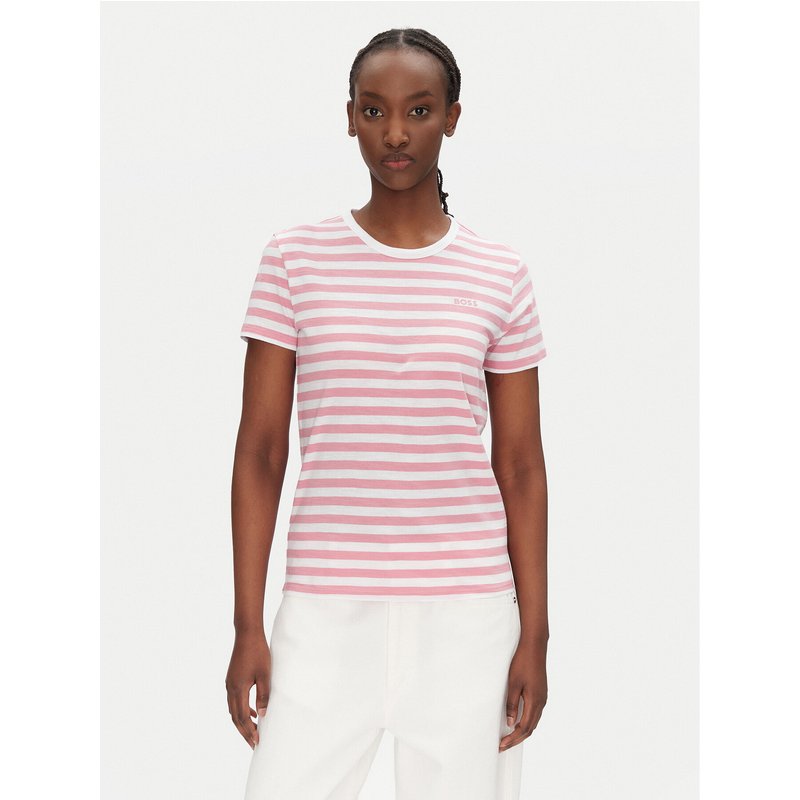 BOSS T-Shirt C_Esla 50504192 Rosa Regular Fit