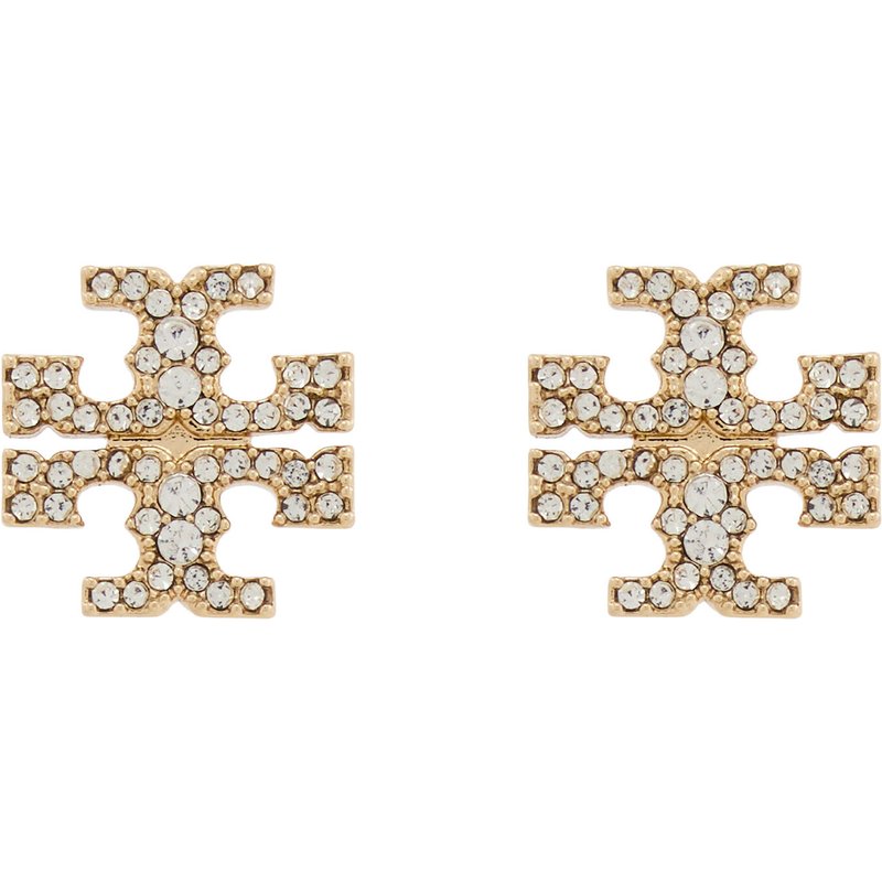 Ohrringe Tory Burch Kira Pave Stud 158535 Goldfarben