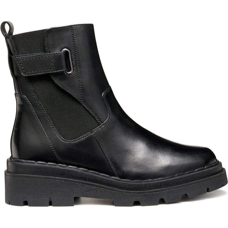 Stiefeletten Geox D Felleny D56XEC 00043 C9999 Schwarz