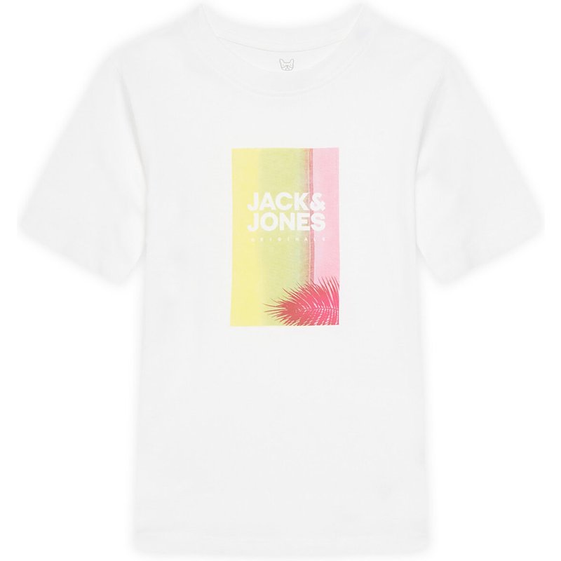 Jack & Jones Junior T-Shirt Varenna 12278349 Weiß Regular Fit
