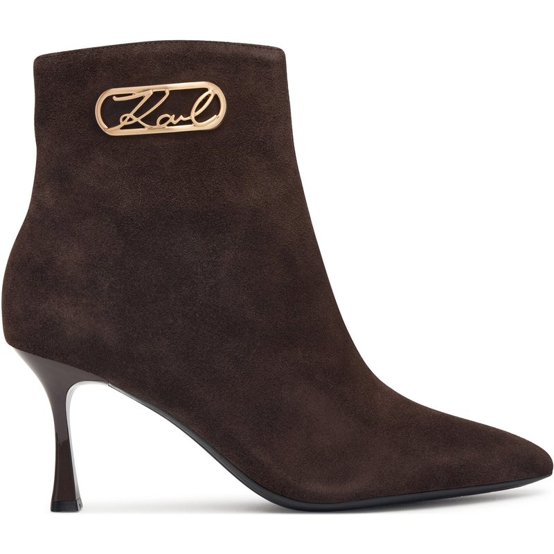 Stiefeletten KARL LAGERFELD Sienna KL32747 Dunkelbraun