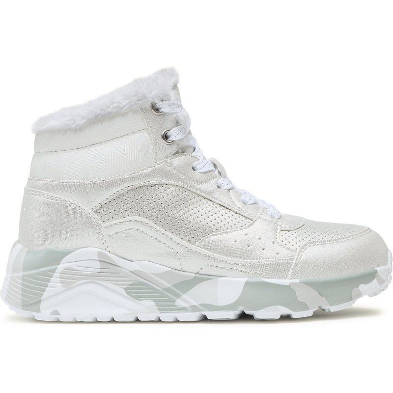 Sneakers Skechers Uno Lite Camo Dazzle 310485L/SLGY Silberfarben