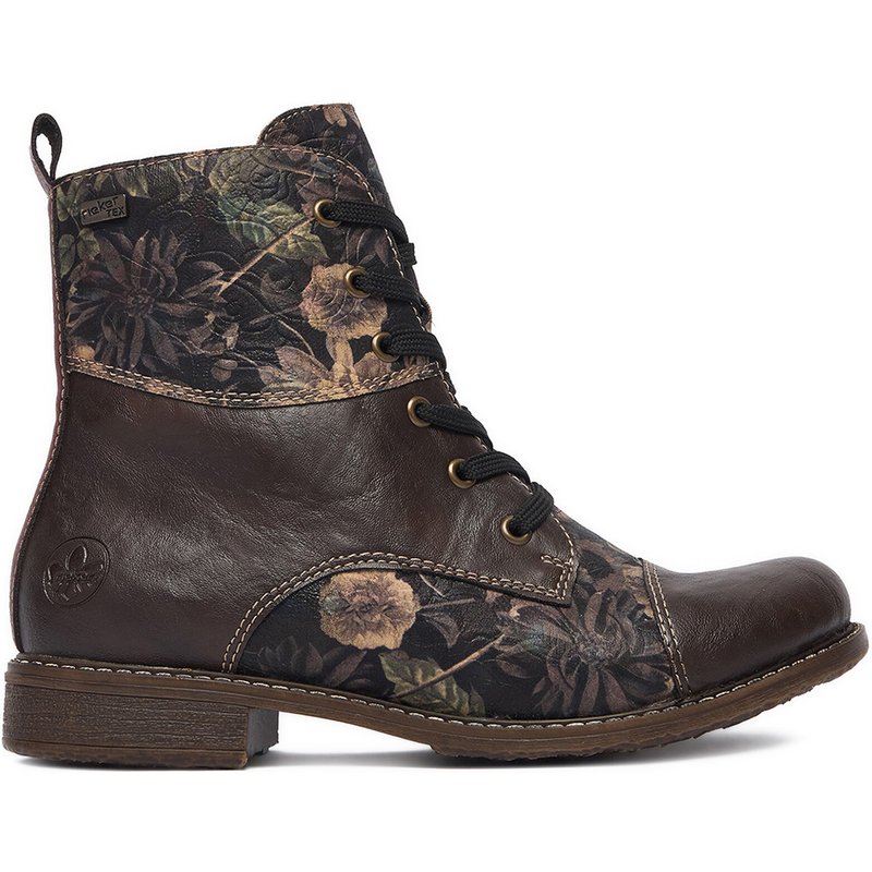 Schnürschuhe Rieker CEO-74800-25 Dunkelbraun